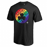 Men's Boston Celtics Fanatics Branded Black Team Pride T-Shirt FengYun,baseball caps,new era cap wholesale,wholesale hats